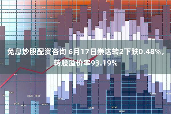 免息炒股配资咨询 6月17日崇达转2下跌0.48%，转股溢价率93.19%