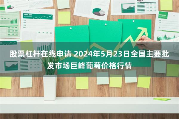 股票杠杆在线申请 2024年5月23日全国主要批发市场巨峰葡萄价格行情