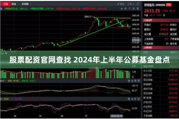 股票配资官网查找 2024年上半年公募基金盘点