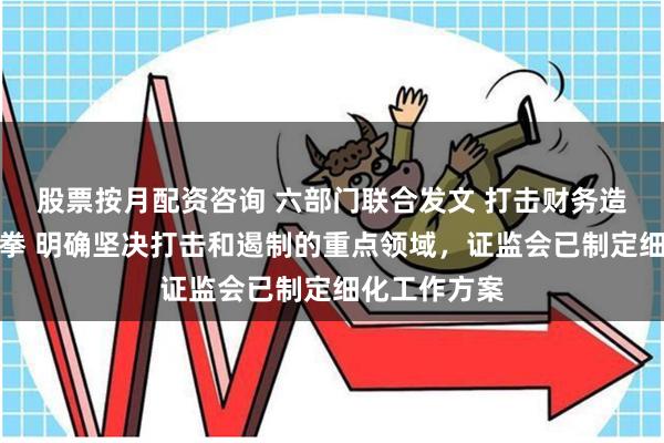 股票按月配资咨询 六部门联合发文 打击财务造假形成组合拳 明确坚决打击和遏制的重点领域，证监会已制定细化工作方案
