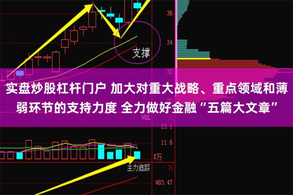 实盘炒股杠杆门户 加大对重大战略、重点领域和薄弱环节的支持力度 全力做好金融“五篇大文章”