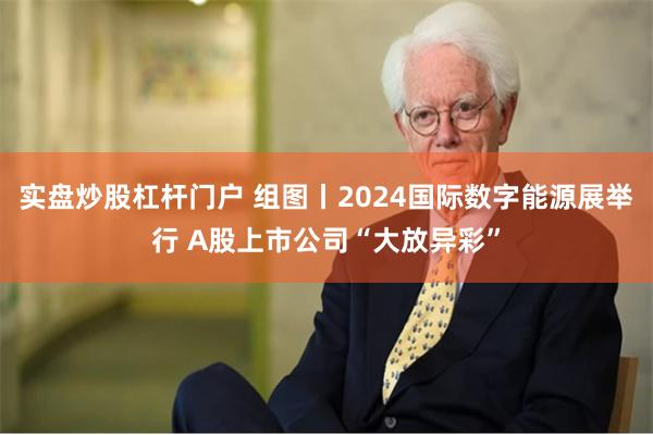 实盘炒股杠杆门户 组图丨2024国际数字能源展举行 A股上市公司“大放异彩”