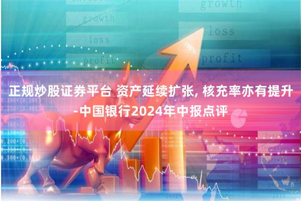 正规炒股证券平台 资产延续扩张, 核充率亦有提升-中国银行2024年中报点评