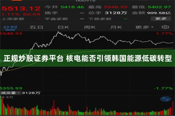 正规炒股证券平台 核电能否引领韩国能源低碳转型