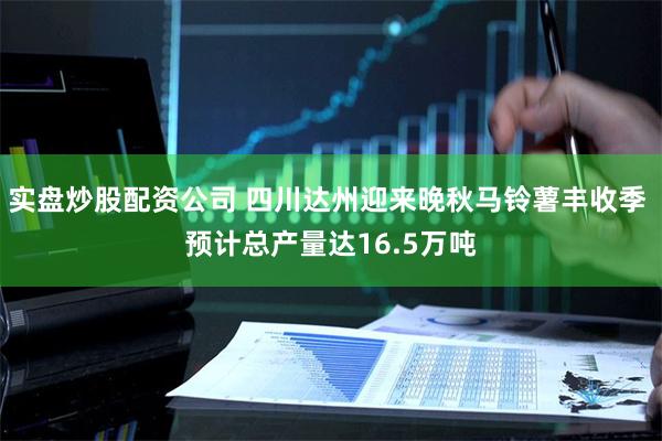 实盘炒股配资公司 四川达州迎来晚秋马铃薯丰收季 预计总产量达16.5万吨
