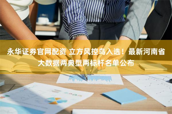 永华证券官网配资 立方风控鸟入选！最新河南省大数据两典型两标杆名单公布